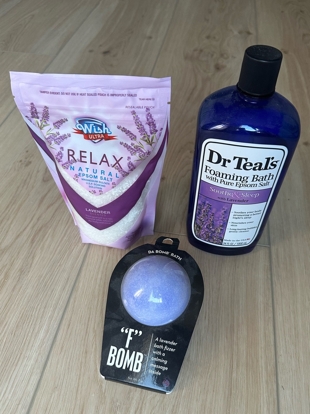 Lavender Bath Bundle